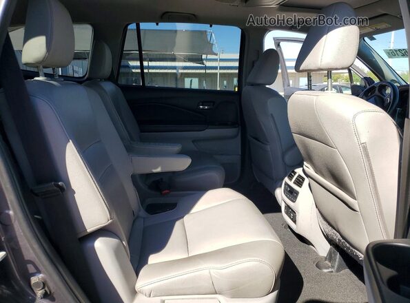 5FNYF6H64MB034043 2021 HONDA PILOT Gray Вид задньої частини салону