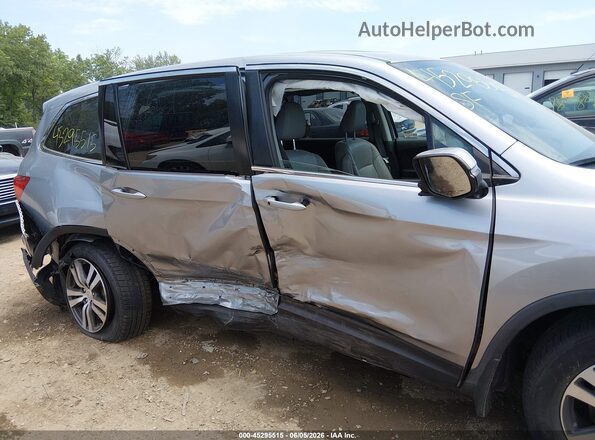 5FNYF6H65HB092250 2017 HONDA PILOT Silver Вид спереду