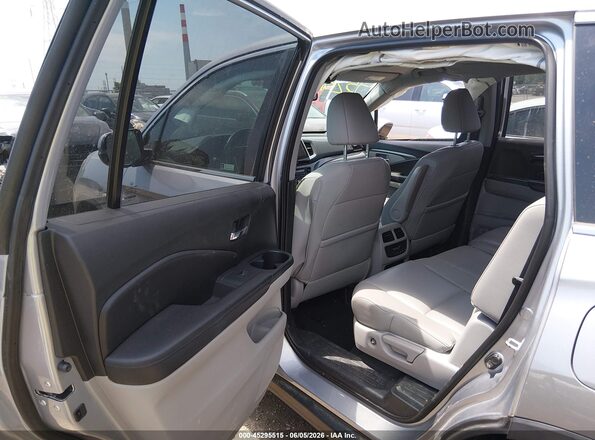 5FNYF6H65HB092250 2017 HONDA PILOT Silver Вид наклейки з VIN-кодом