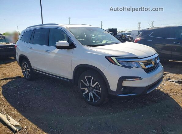 5FNYF6H65KB002327 2019 HONDA PILOT White Delantero derecho