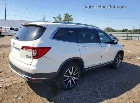 5FNYF6H65KB002327 2019 HONDA PILOT White Trasero derecho