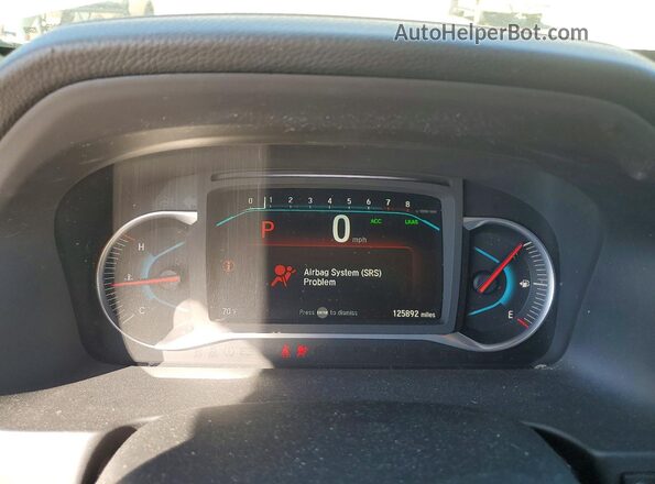 5FNYF6H65KB002327 2019 HONDA PILOT White Vista del cuadro de instrumentos