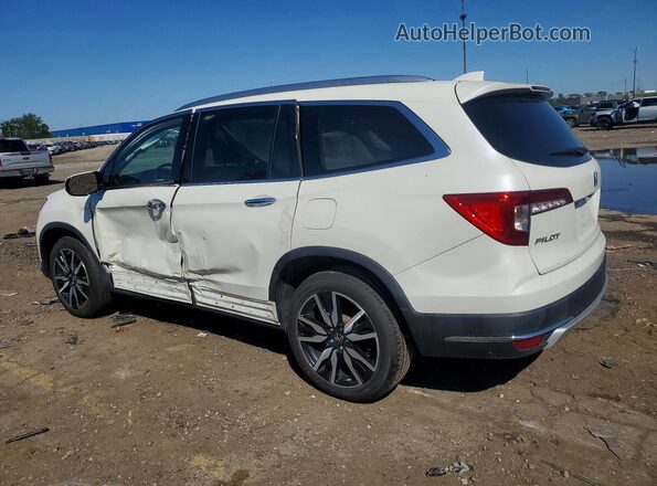 5FNYF6H65KB002327 2019 HONDA PILOT White Trasero izquierdo