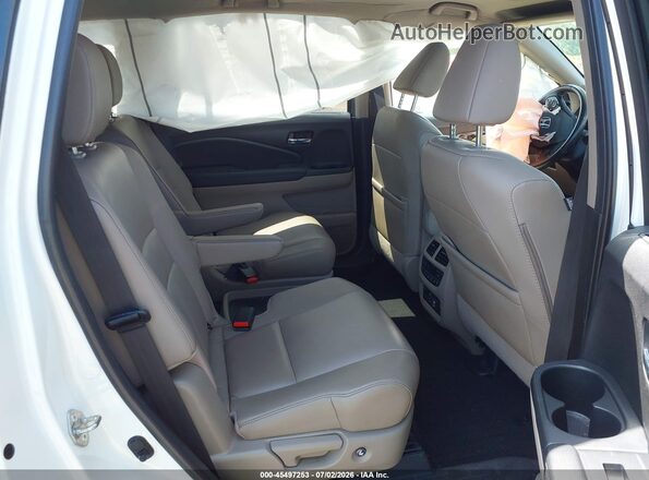 5FNYF6H65KB042472 2019 HONDA PILOT White Vista de la etiqueta del VIN