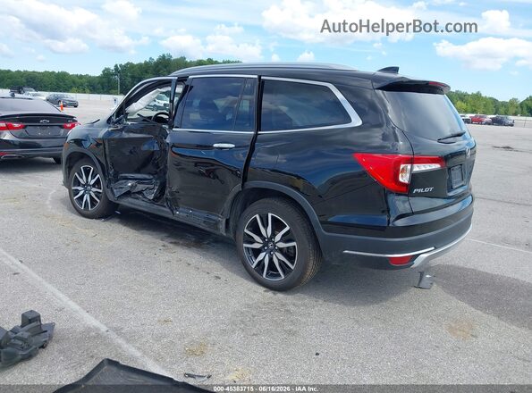 5FNYF6H65MB077886 2021 HONDA PILOT Black Rear left