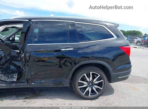 5FNYF6H65MB077886 2021 HONDA PILOT Black Front view