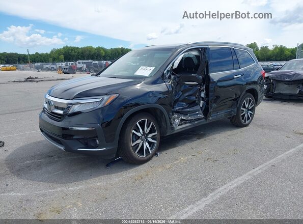 5FNYF6H65MB077886 2021 HONDA PILOT Black Front left