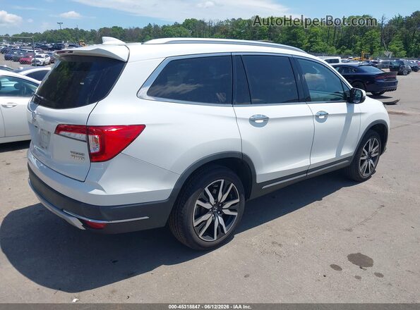 5FNYF6H65MB081730 2021 HONDA PILOT Белый Задняя правая четверть