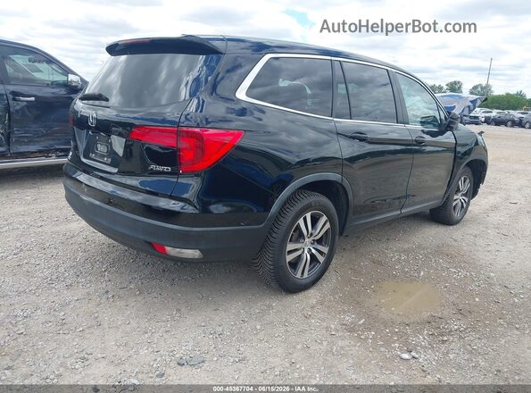 5FNYF6H66GB090439 2016 HONDA PILOT Black Հետևի աջ