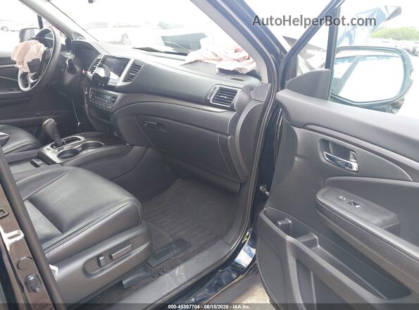 5FNYF6H66GB090439 2016 HONDA PILOT Black Սալոնի դիմացի տեսք