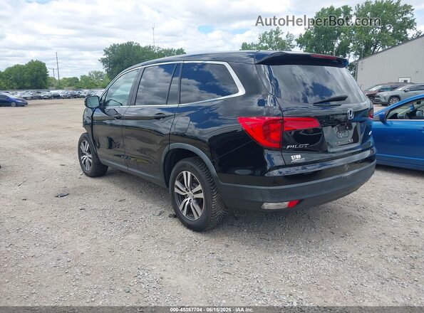 5FNYF6H66GB090439 2016 HONDA PILOT Black Հետևի ձախ