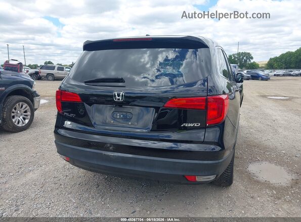 5FNYF6H66GB090439 2016 HONDA PILOT Black 