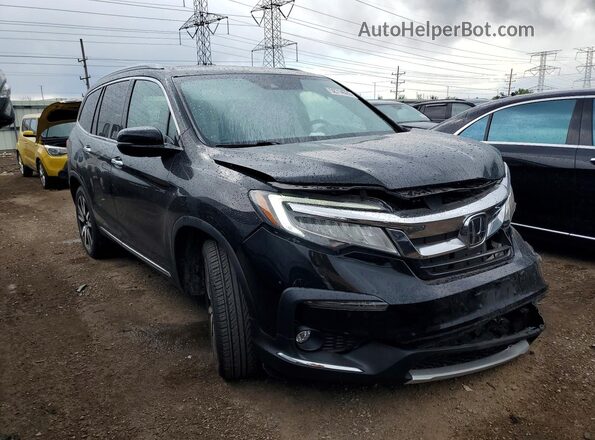 5FNYF6H66MB039244 2021 HONDA PILOT Black Przód prawy