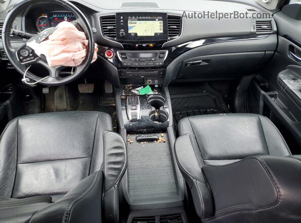 5FNYF6H66MB039244 2021 HONDA PILOT Black Widok deski rozdzielczej