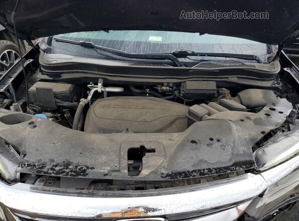 5FNYF6H66MB039244 2021 HONDA PILOT Black Widok wnętrza z tyłu