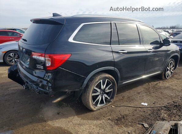 5FNYF6H67MB021691 2021 HONDA PILOT Black Rear right