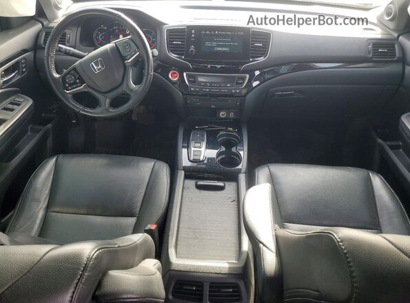 5FNYF6H67MB021691 2021 HONDA PILOT Black Dashboard view