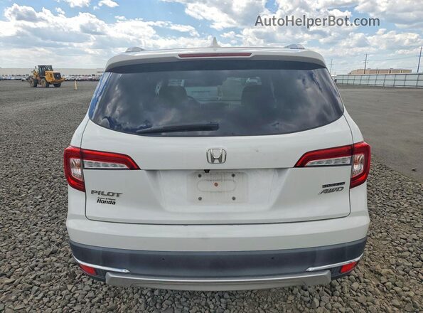 5FNYF6H67MB056098 2021 HONDA PILOT White Вид ззаду