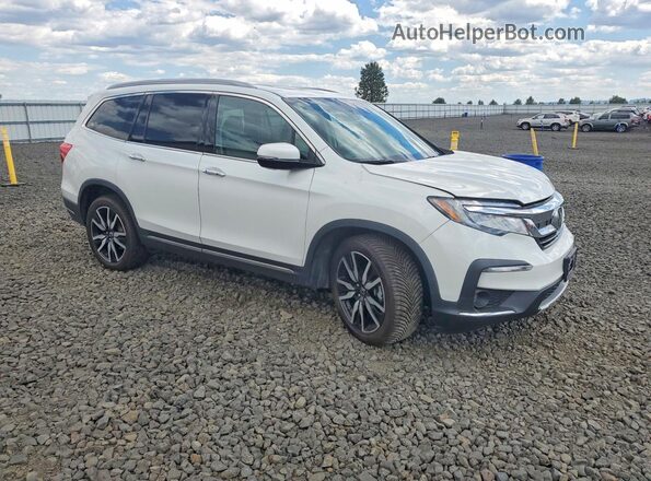 5FNYF6H67MB056098 2021 HONDA PILOT White Передня права чверть