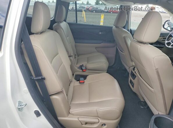 5FNYF6H67MB056098 2021 HONDA PILOT White Вид задньої частини салону