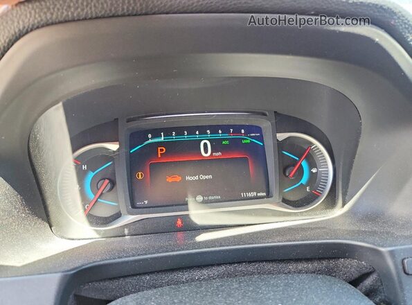 5FNYF6H68KB010163 2019 HONDA PILOT Blue Vista del cuadro de instrumentos