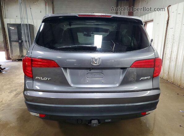 5FNYF6H69JB032316 2018 HONDA PILOT Gray Widok z tyłu