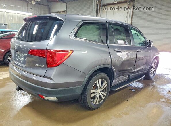 5FNYF6H69JB032316 2018 HONDA PILOT Gray Tył prawy