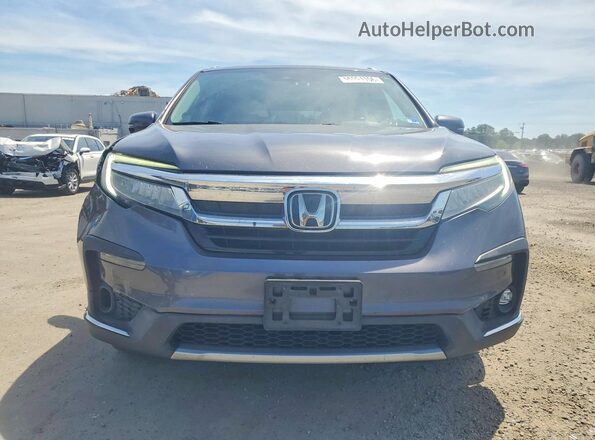 5FNYF6H69KB076494 2019 HONDA PILOT Gray Widok z przodu