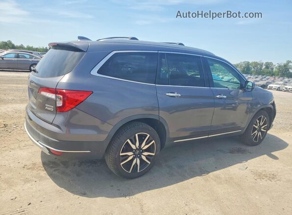 5FNYF6H69KB076494 2019 HONDA PILOT Gray Tył prawy