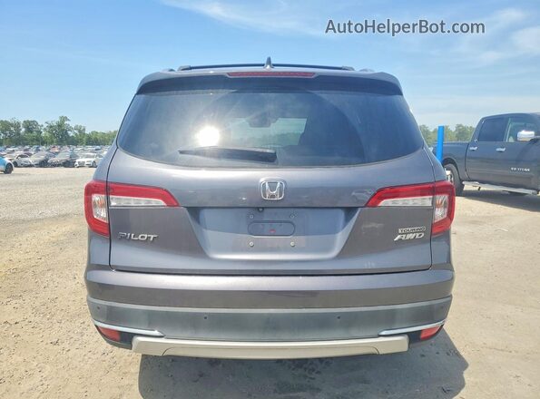 5FNYF6H69KB076494 2019 HONDA PILOT Gray Widok z tyłu