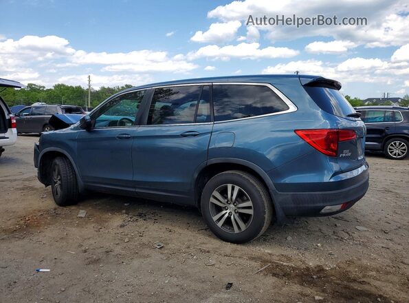 5FNYF6H74JB053924 2018 HONDA PILOT Blue Rear left
