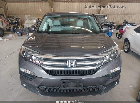 5FNYF6H74JB061733 2018 HONDA PILOT Gray Սալոնի հետևի տեսք