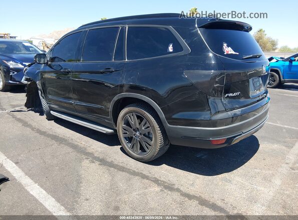 5FNYF6H74MB085597 2021 HONDA PILOT Black Tył lewy