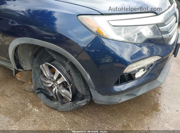 5FNYF6H75HB012003 2017 HONDA PILOT Blue 