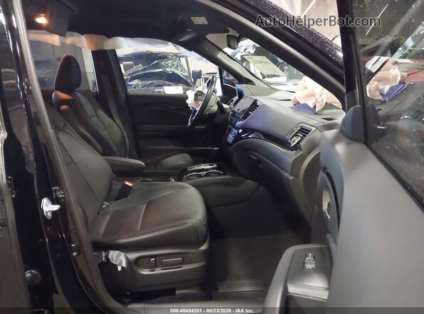 5FNYF6H76NB059780 2022 HONDA PILOT Черный Вид салона спереди