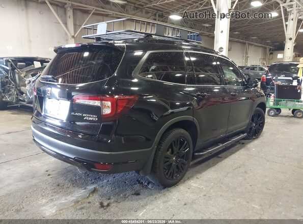 5FNYF6H76NB059780 2022 HONDA PILOT Черный Задняя правая четверть