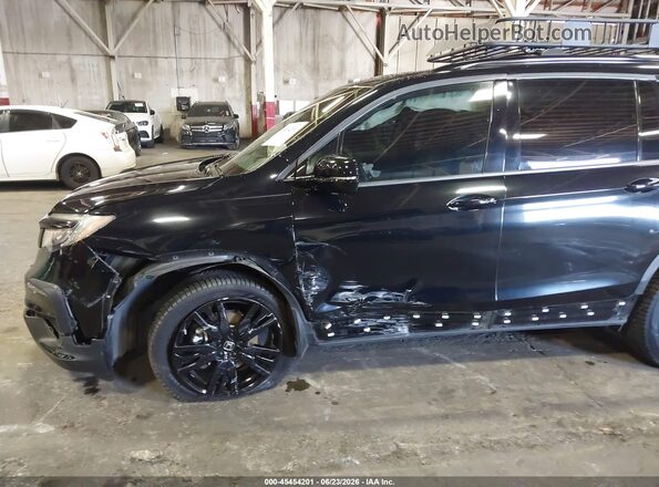 5FNYF6H76NB059780 2022 HONDA PILOT Черный Вид спереди