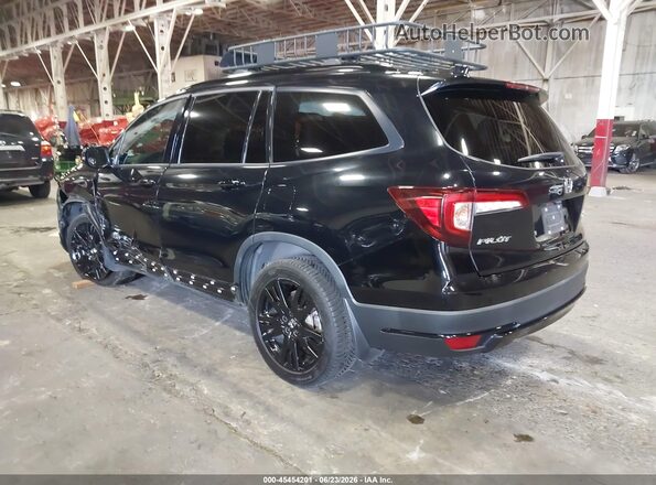 5FNYF6H76NB059780 2022 HONDA PILOT Черный Задняя левая четверть