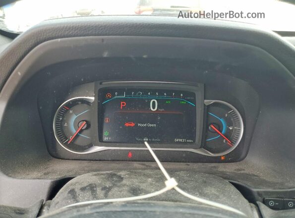 5FNYF6H77MB078997 2021 HONDA PILOT White ხელსაწყოთა პანელის ხედი