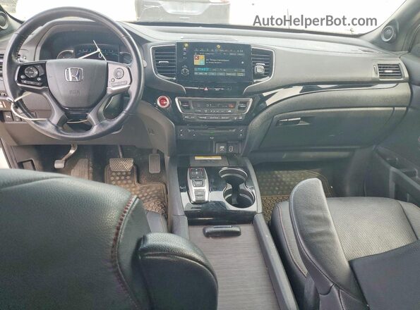 5FNYF6H77MB078997 2021 HONDA PILOT White წინა პანელის ხედი