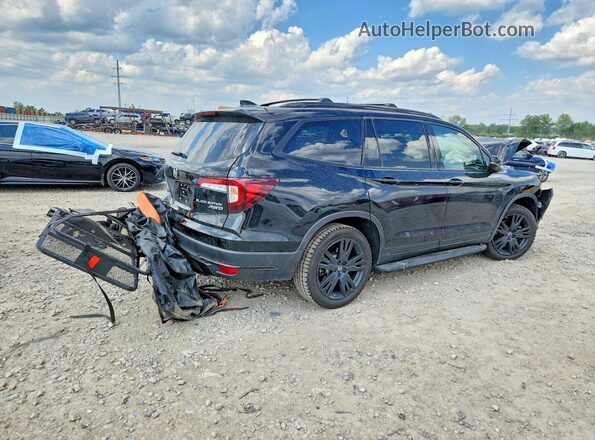 5FNYF6H77NB055110 2022 HONDA PILOT Black Задня права чверть
