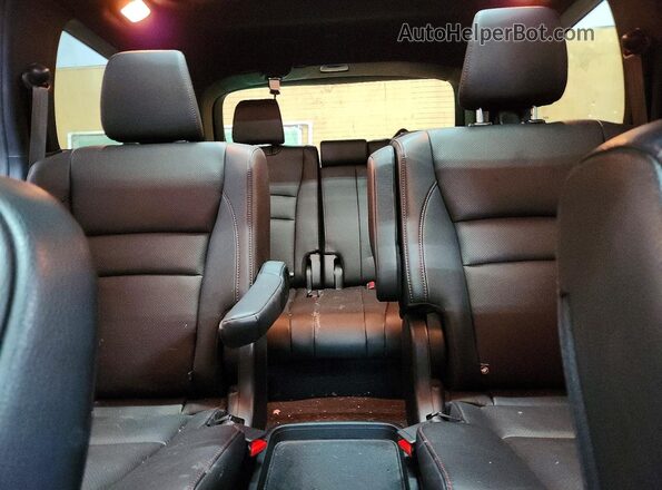 5FNYF6H78NB036176 2022 HONDA PILOT Black Вид задніх сидінь