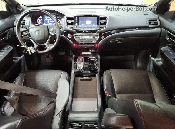 5FNYF6H78NB036176 2022 HONDA PILOT Black Вид панелі приладів