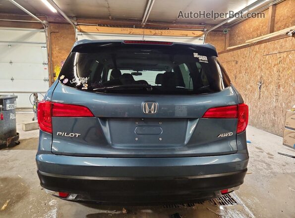 5FNYF6H79GB091285 2016 HONDA PILOT Blue 