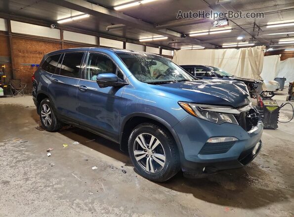 5FNYF6H79GB091285 2016 HONDA PILOT Blue 