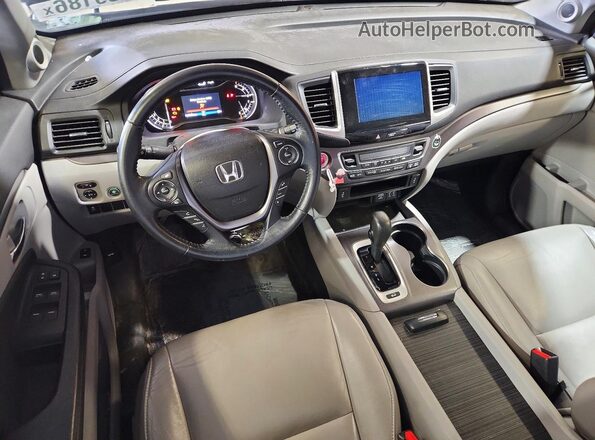 5FNYF6H79GB091285 2016 HONDA PILOT Blue 