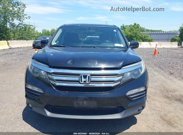 5FNYF6H7XGB092381 2016 HONDA PILOT Черный Вид панели приборов