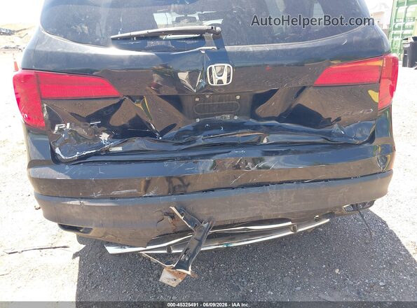 5FNYF6H7XGB092381 2016 HONDA PILOT Черный Вид спереди
