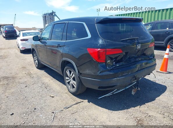 5FNYF6H7XGB092381 2016 HONDA PILOT Черный Задняя левая четверть