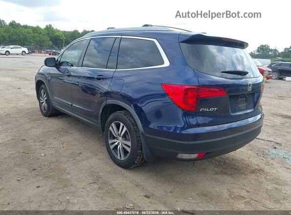 5FNYF6H82HB049664 2017 HONDA PILOT Blue Tył lewy